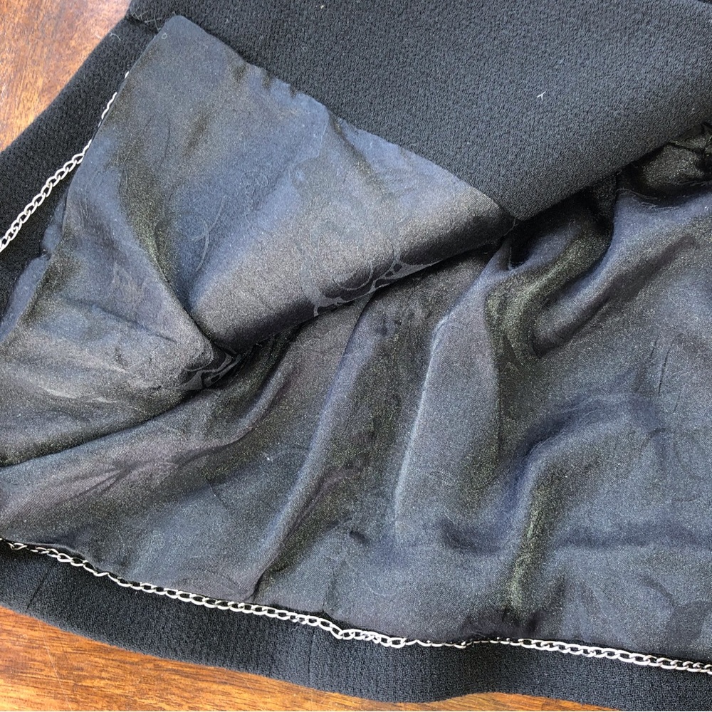 Chanel Classic Black 4 Pocket Boucle Belted Jacket Size 40 - Picture 15 of 15